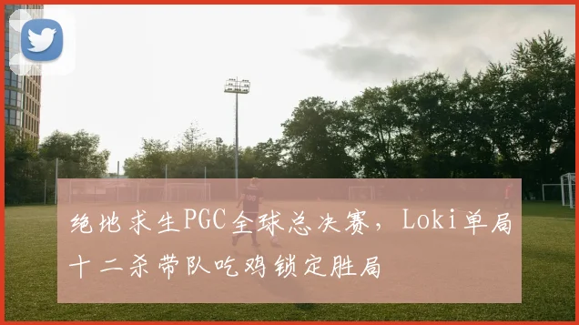 绝地求生PGC全球总决赛,Loki单局十二杀带队吃鸡锁定胜局